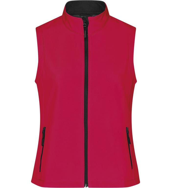 Damen 2-Lagen Promo Softshell Gilet JN 1
