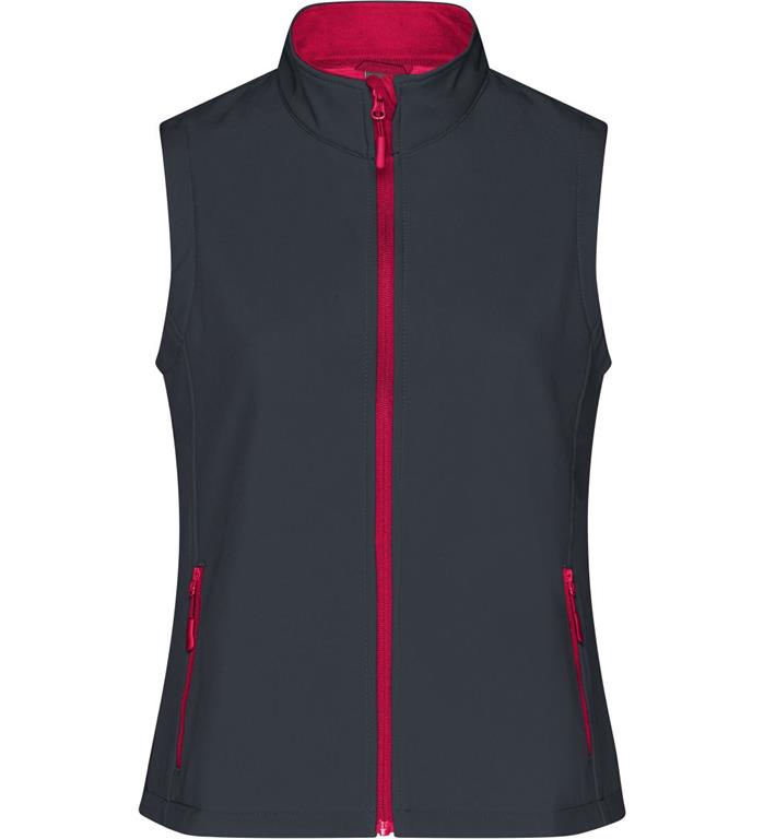 Damen 2-Lagen Promo Softshell Gilet JN 1