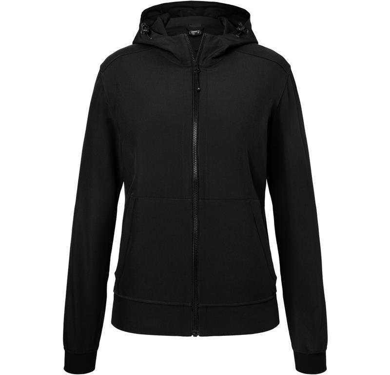 Ladies' 2-Layer Hooded Softshell Jacket