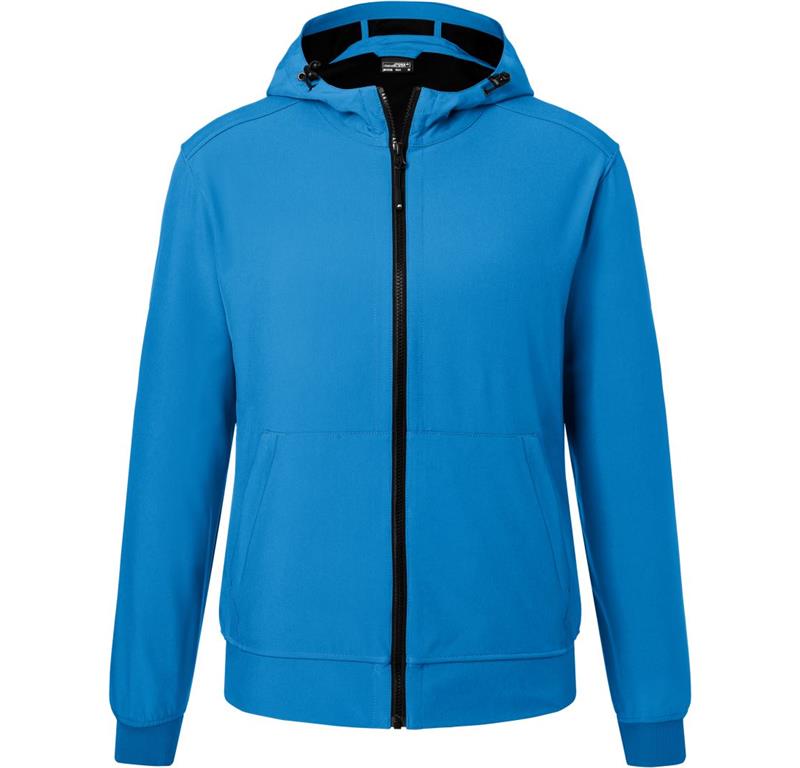 Herren 2-Lagen Kapuzen Softshell Jacke J