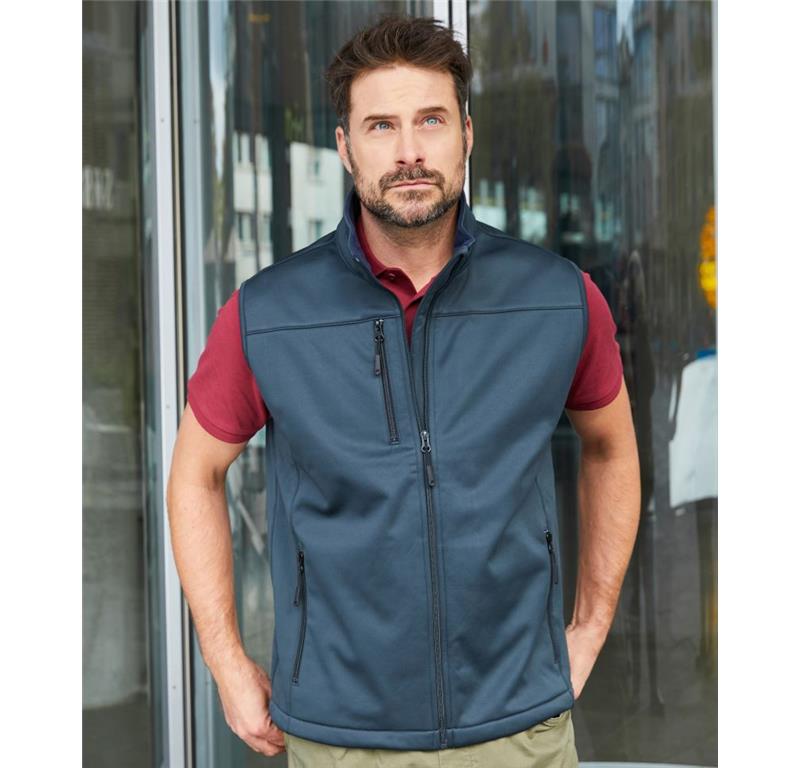 Men's 3-Layer Softshell Vest JN 1170