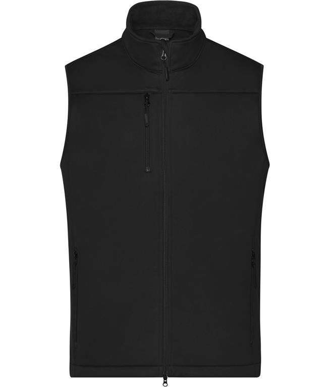 Herren 3-Lagen Softshell Gilet JN 1170