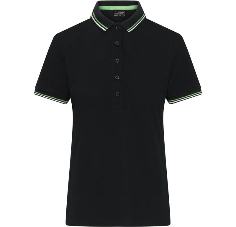 Heavy Ladies' Piqué Polo with contrastin