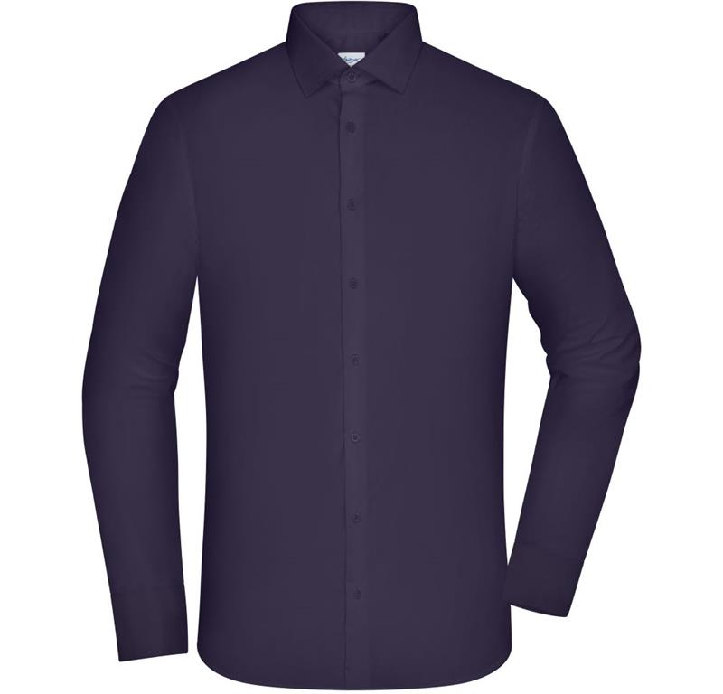 Poplin Slim Fit Shirt long-sleeve Daiber