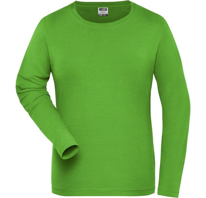 Damen Bio Workwear Stretch T-Shirt langa