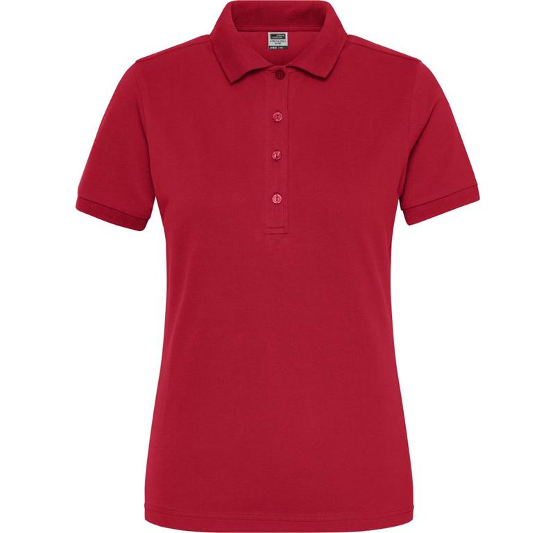 Damen Bio Workwear Stretch Polo - Solid