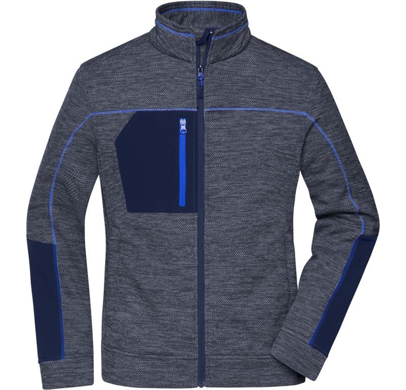 Ladies' Knitted Fleece Jacket JN 1817