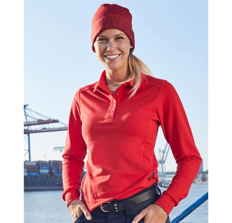 Damen Workwear Polo langarm JN 1841