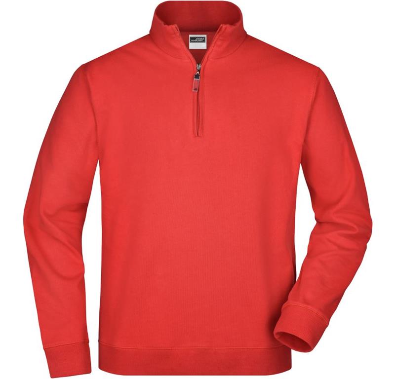 Sweater mit 1/4 Zip JN 352