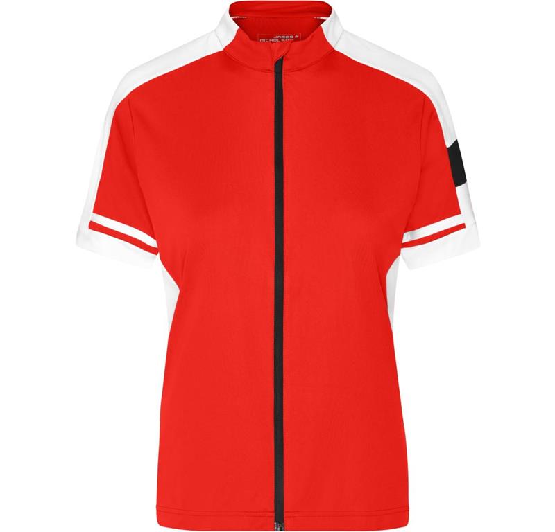 Ladies' Bike Shirt with Zip JN 453