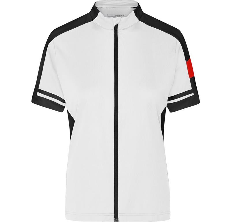Ladies' Bike Shirt with Zip JN 453