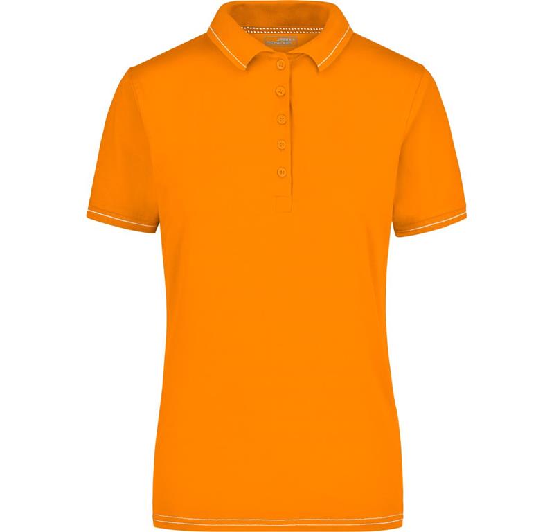Damen Jersey Stretch Polo JN 568