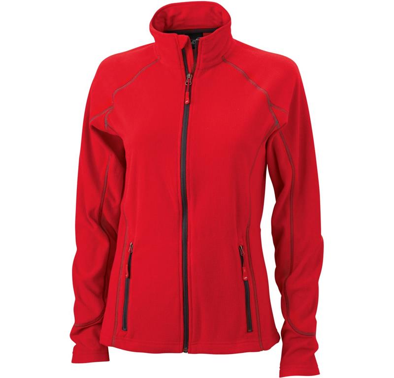 Damen Struktur Fleece Jacke JN 596