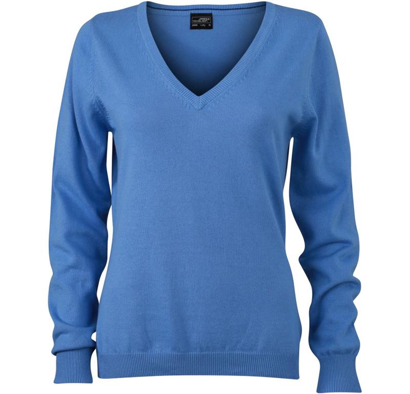 Ladies' V-Neck Pullover JN 658