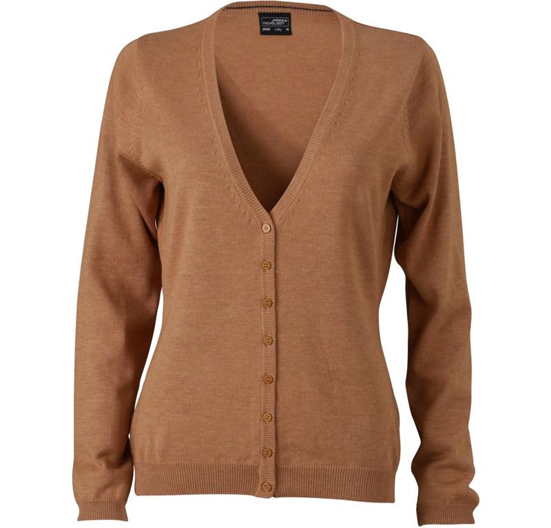 Ladies' V-Neck Cardigan JN 660