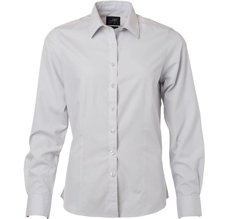 Popeline Bluse langarm JN 677