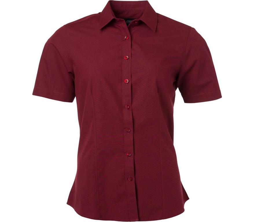 Poplin Blouse short-sleeve JN 679