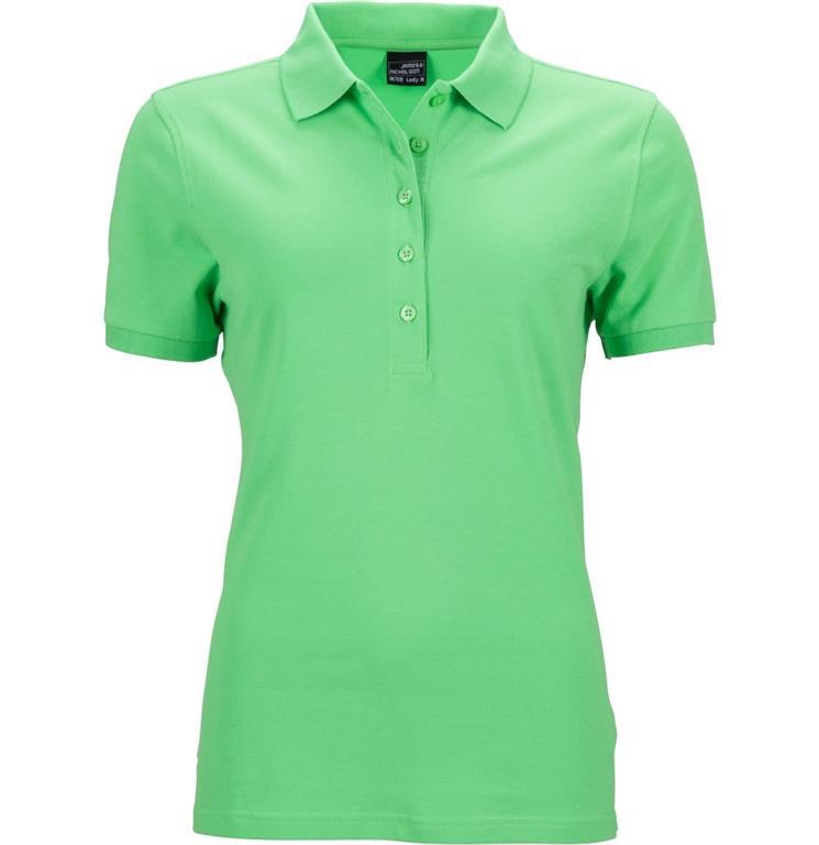 Ladies' Stretch Piqué Polo JN 709
