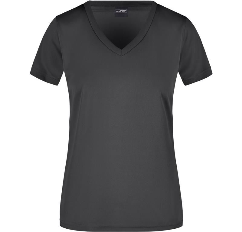 Ladies' V-Neck Sport T-Shirt JN 735