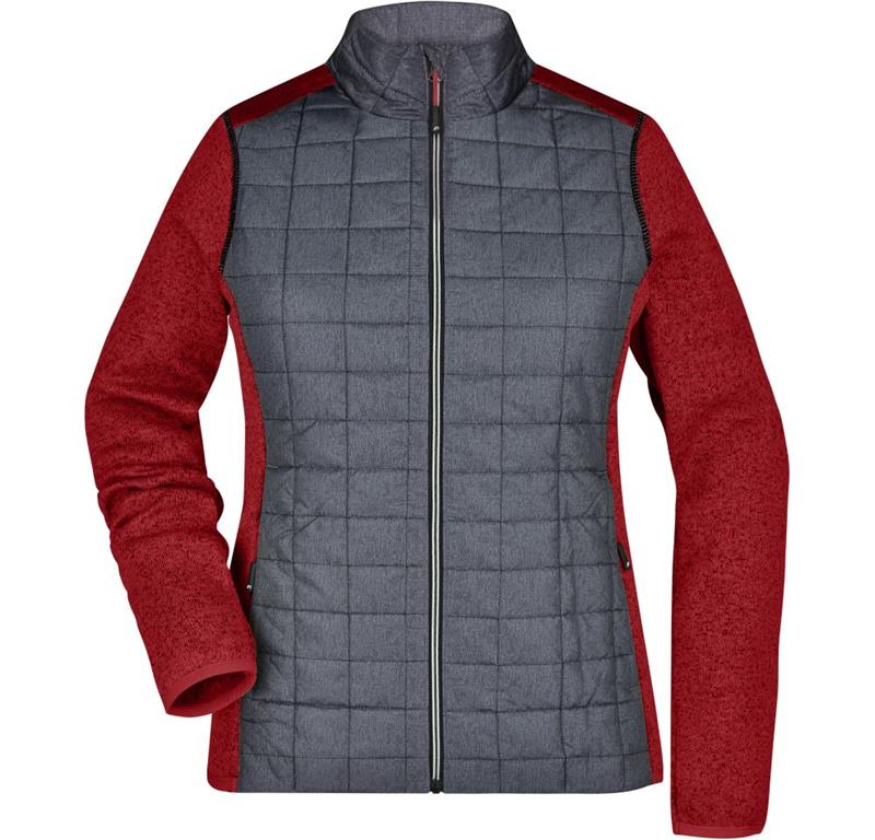 Ladies' Knitted Hybrid Jacket JN 741