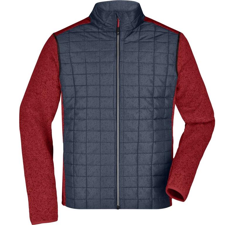 Men's Knitted Hybrid Jacket JN 742