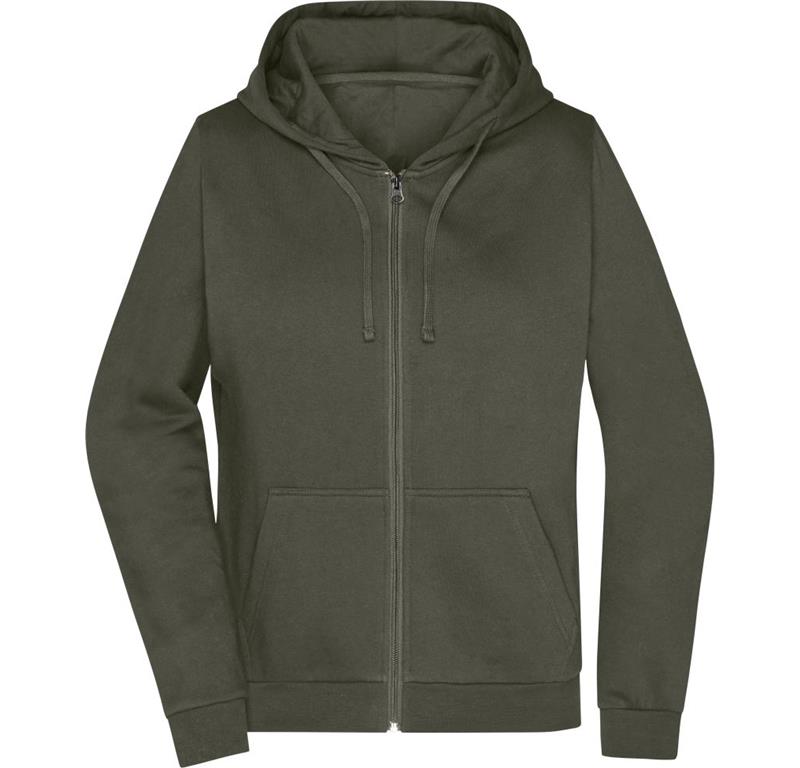 Ladies' Hooded Sweat Jacket JN 755
