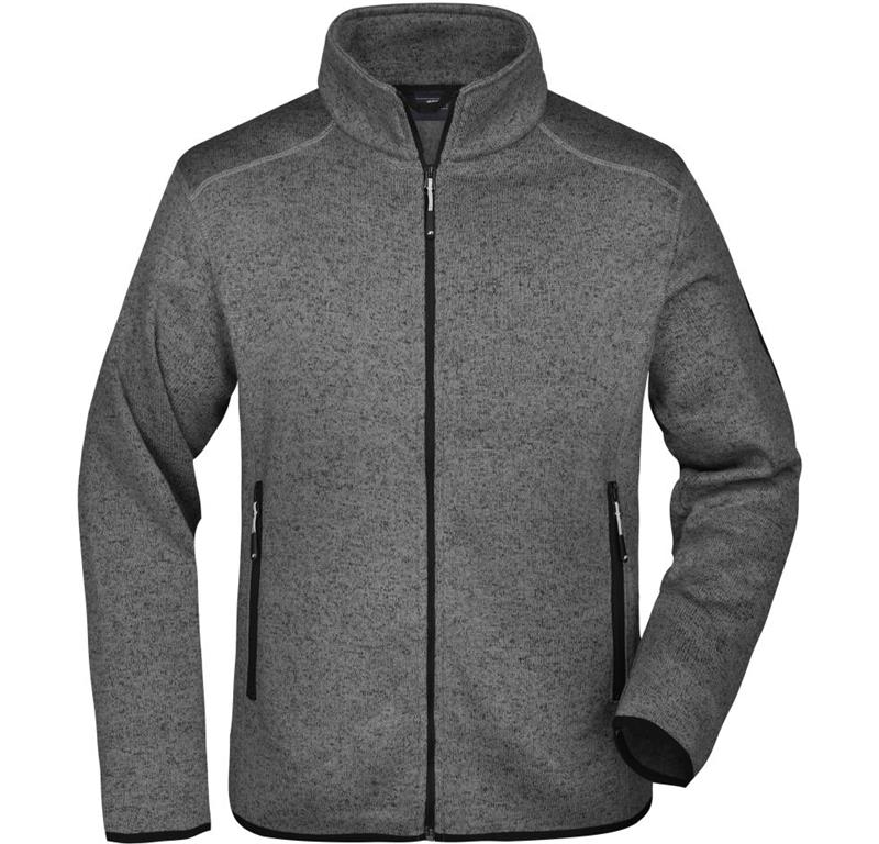 Herren Strickfleece Jacke JN 762