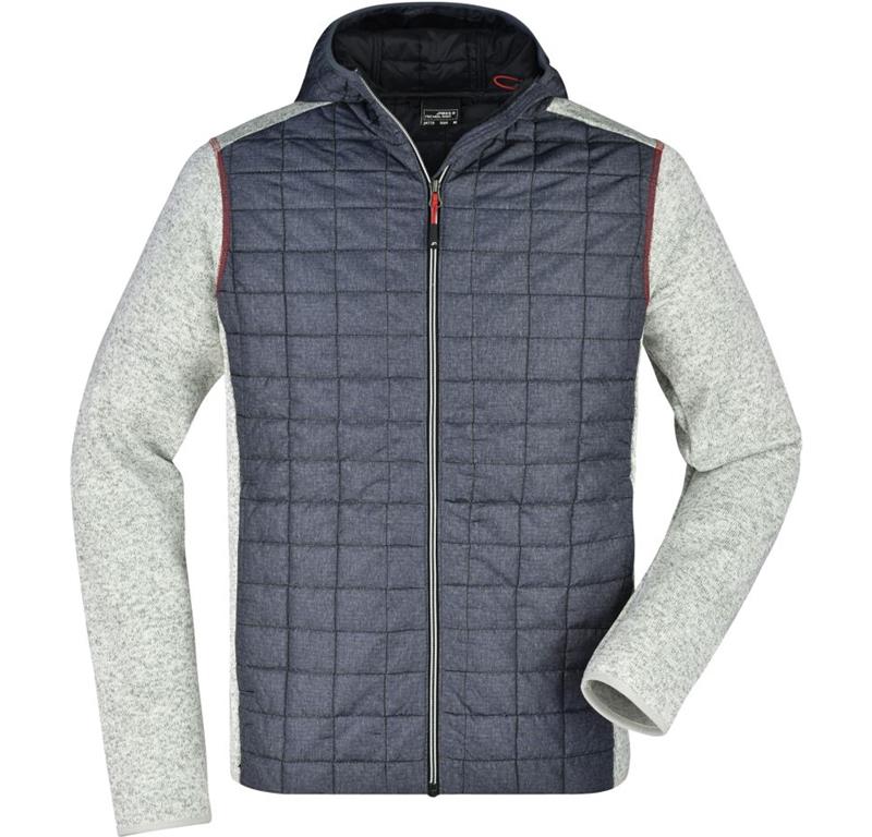 Men's Knitted Hybrid Jacket JN 772