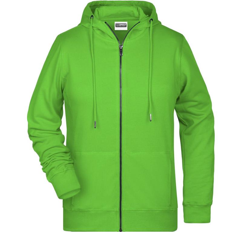 Ladies' Hooded Sweat Jacket JN 8025