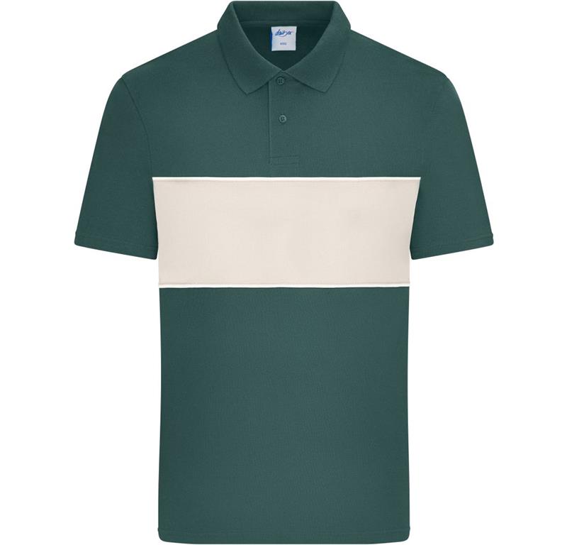 Organic Polo "Colour-Block" Daiber | 805