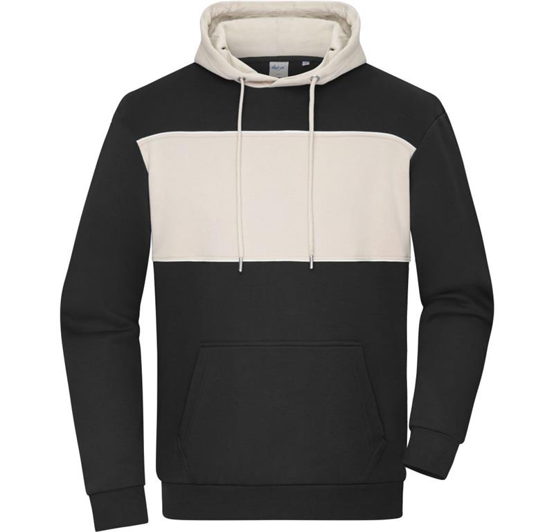 Bio Kapuzen Sweater "Colour-Block" Daibe