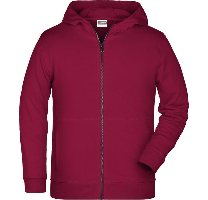 Kids' Hooded Sweat Jacket JN 8026K