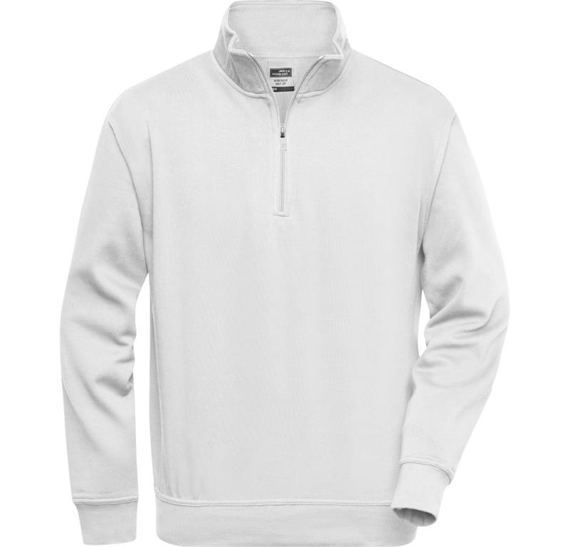 Workwear Sweatshirt with 1/2 Zip JN 831