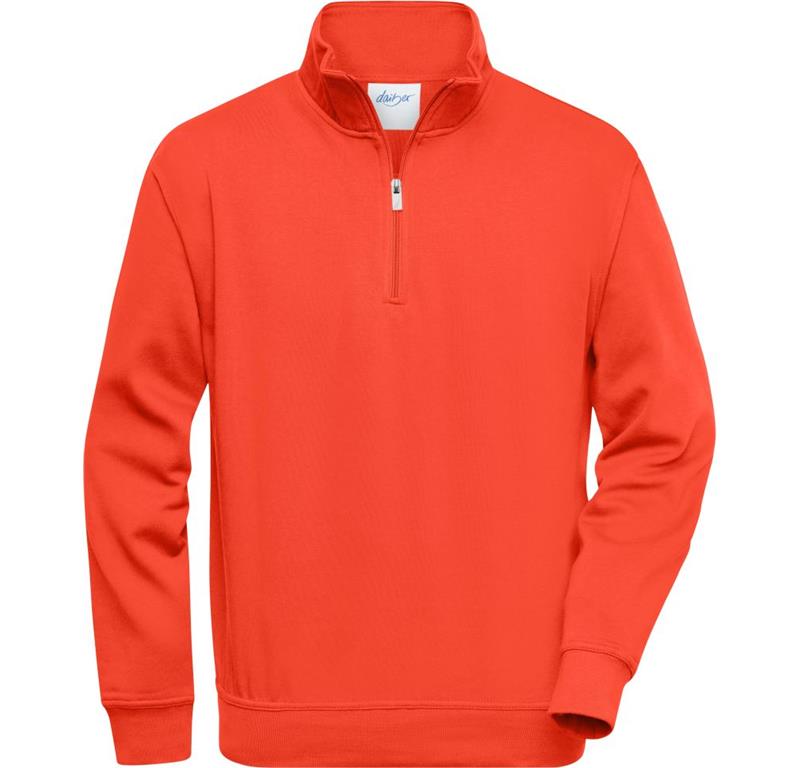 Workwear Sweater mit 1/2 Zip JN 831
