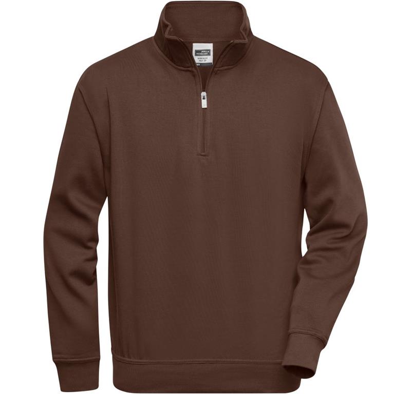 Workwear Sweatshirt with 1/2 Zip JN 831