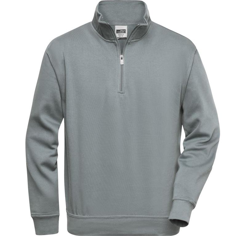 Workwear Sweatshirt with 1/2 Zip JN 831