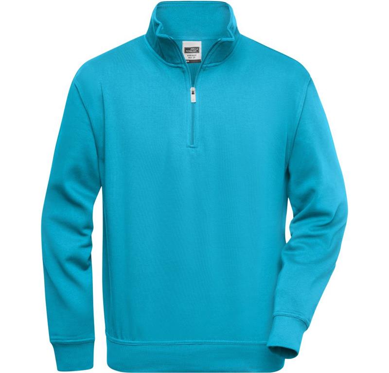 Workwear Sweatshirt with 1/2 Zip JN 831