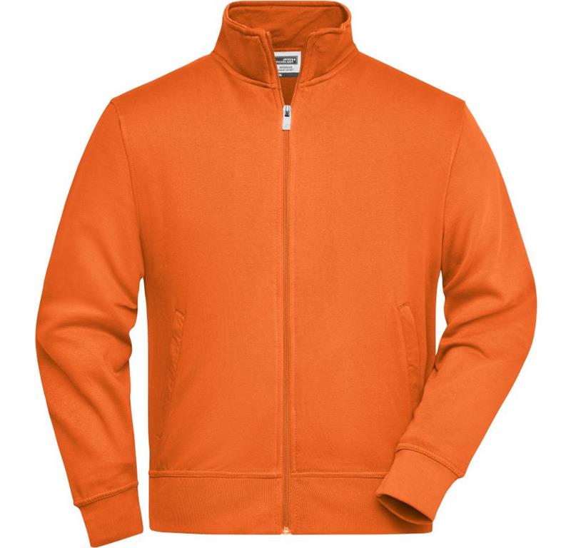 Sweat Jacket with Stand-Up Collar JN 836