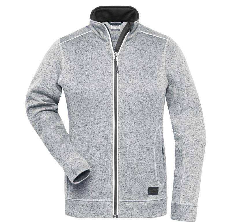 Ladies' Workwear Knitted Fleece Jacket -