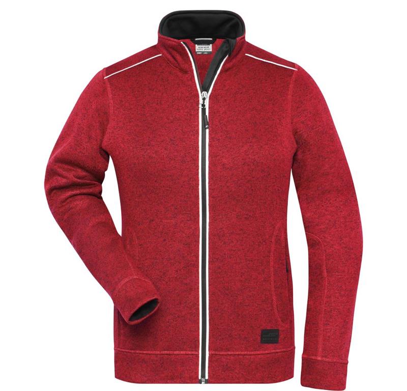Ladies' Workwear Knitted Fleece Jacket -