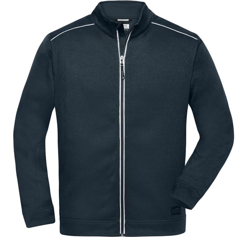 Men's Workwear Knitted Fleece Jacket - S