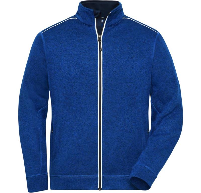 Men's Workwear Knitted Fleece Jacket - S
