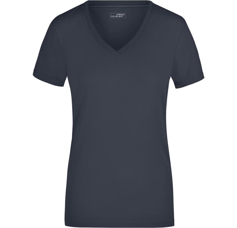 Damen Stretch V-Ausschnitt T-Shirt JN 92