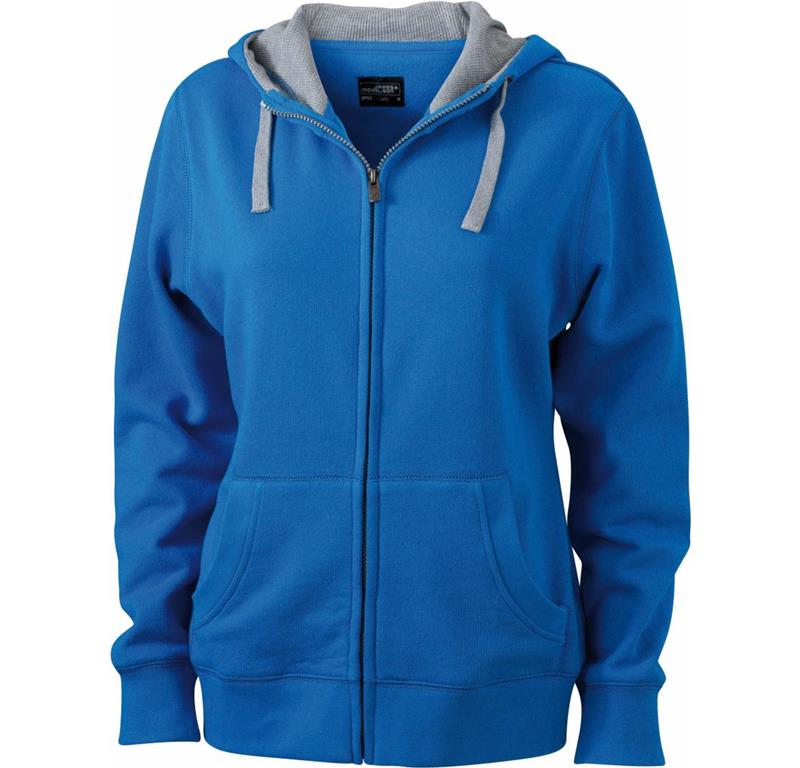 Ladies' "Lifestyle" Hooded Sweat Jacket
