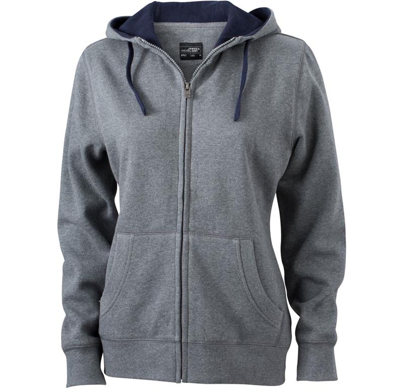 Ladies' "Lifestyle" Hooded Sweat Jacket