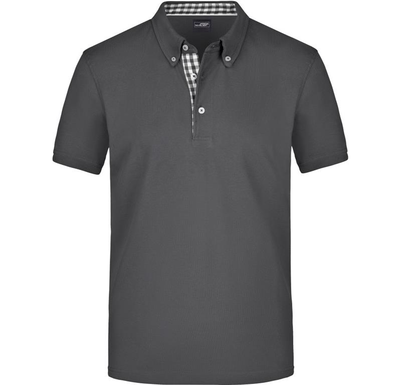 Moška polo majica - karo vzorec JN 964