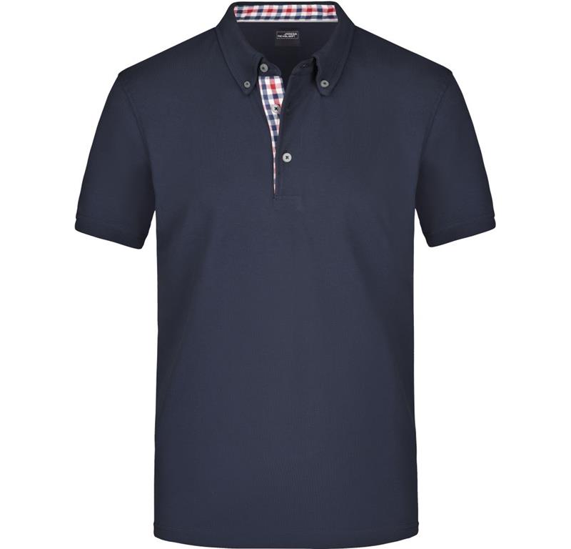 Moška polo majica - karo vzorec JN 964