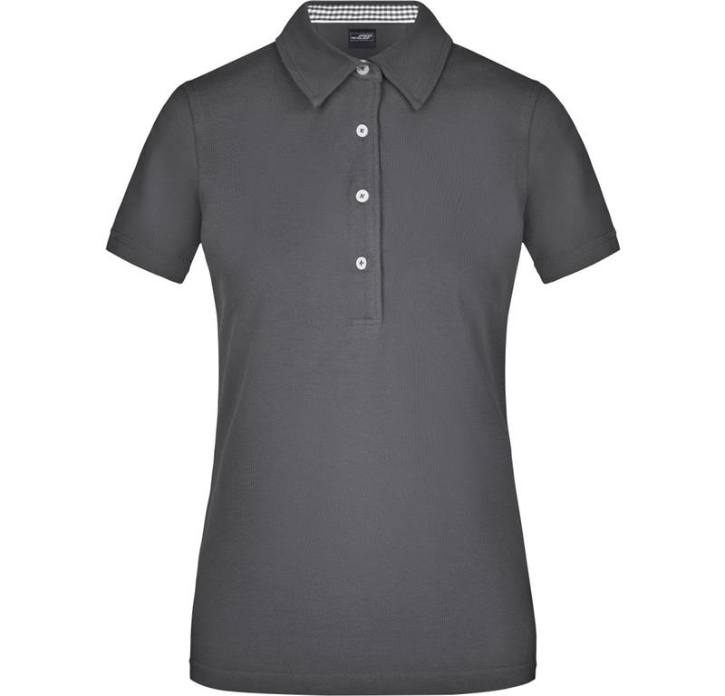 Ladies' Button-Down Piqué Polo JN 969