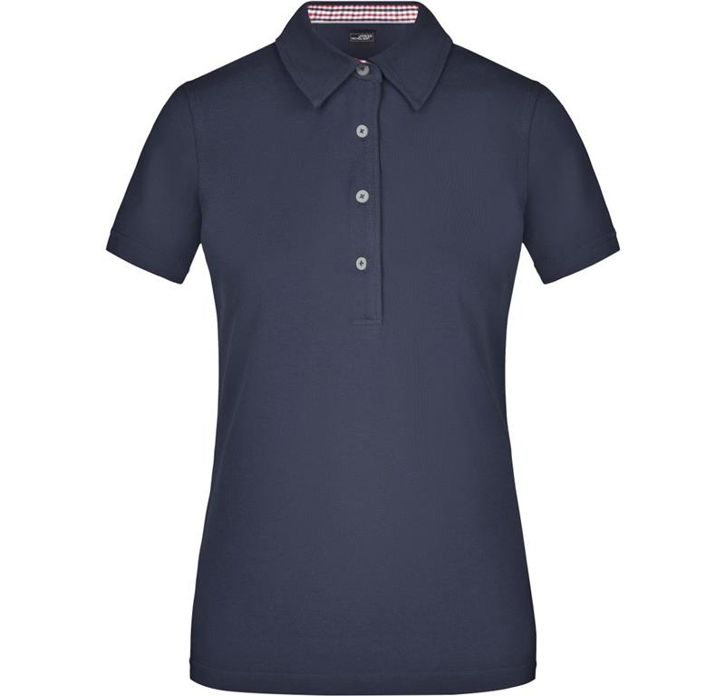Ženska polo majica - karo vzorec JN 969