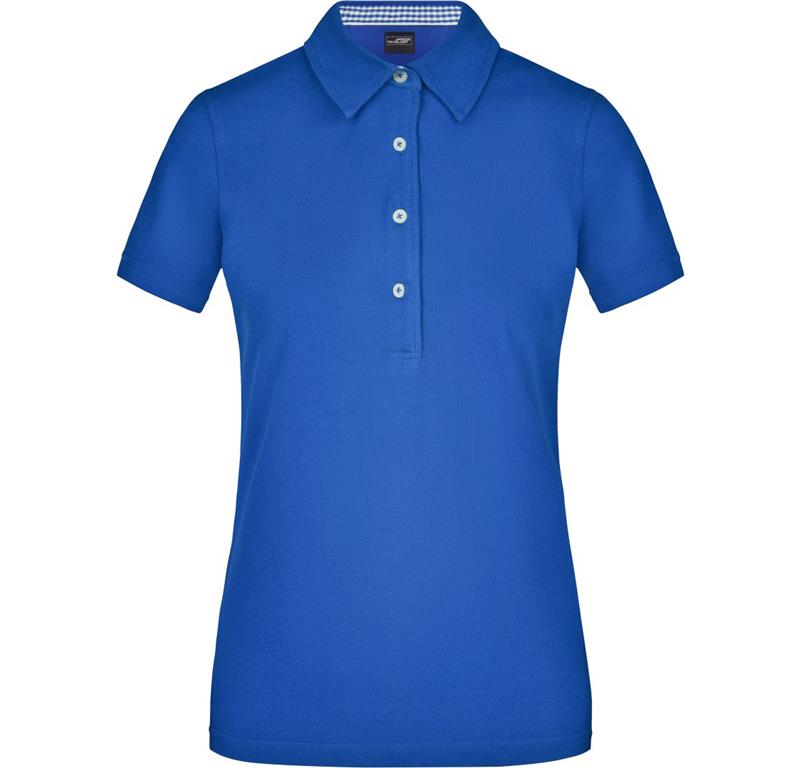 Ženska polo majica - karo vzorec JN 969